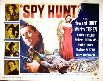 SPY HUNT Howard Duff