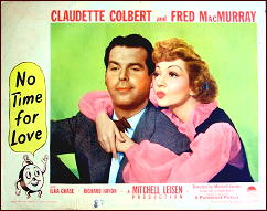 NO TIME FOR LOVE Claudette Colbert