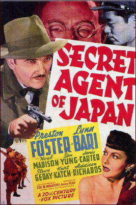 SECRET AGENT OF JAPAN Lynn Bari