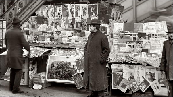 1900s Newsstand
