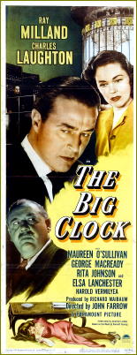 THE BIG CLOCK Ray Milland