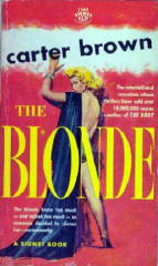 CARTER BROWN The Blonde
