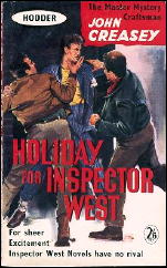 JOHN CREASEY Holiday for West